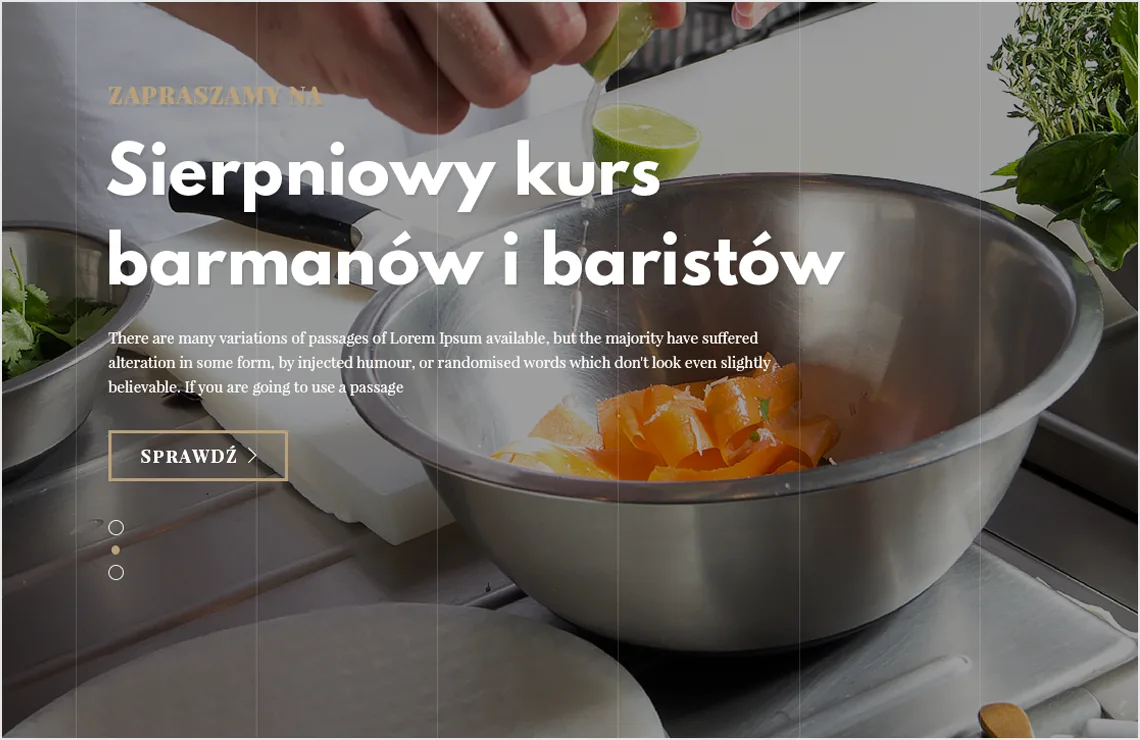 Krakowska Szkoła Restauratorów – strona z zapisami na kursy online
