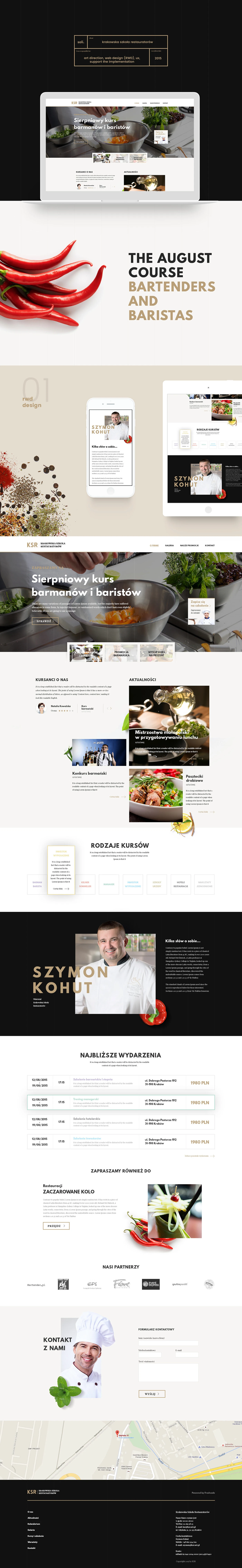 Krakowska Szkoła Restauratorów - pełny widok podstrony