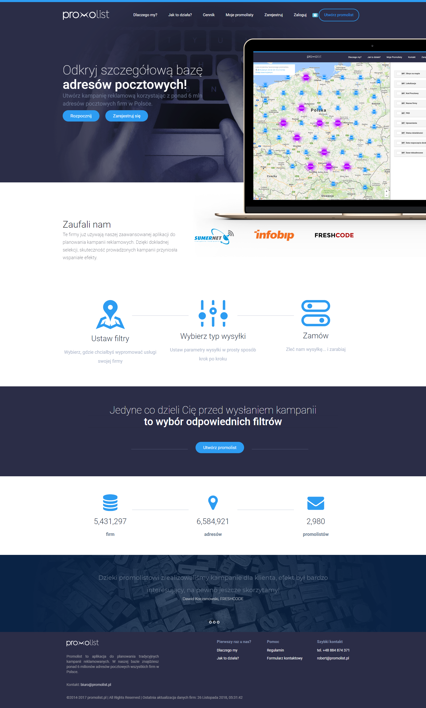 Promolist — platforma wyszukiwania partnerów biznesowych