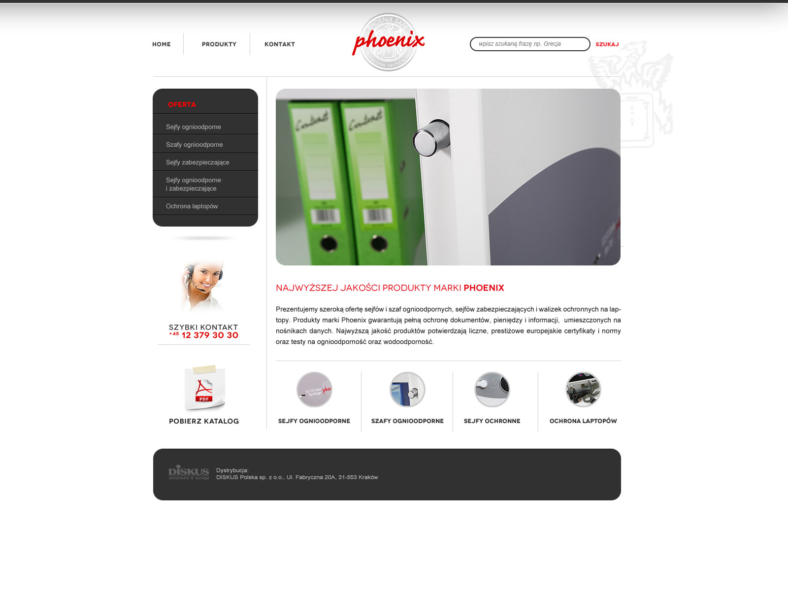 Phoenix SejfNaDane — safe catalogue shop