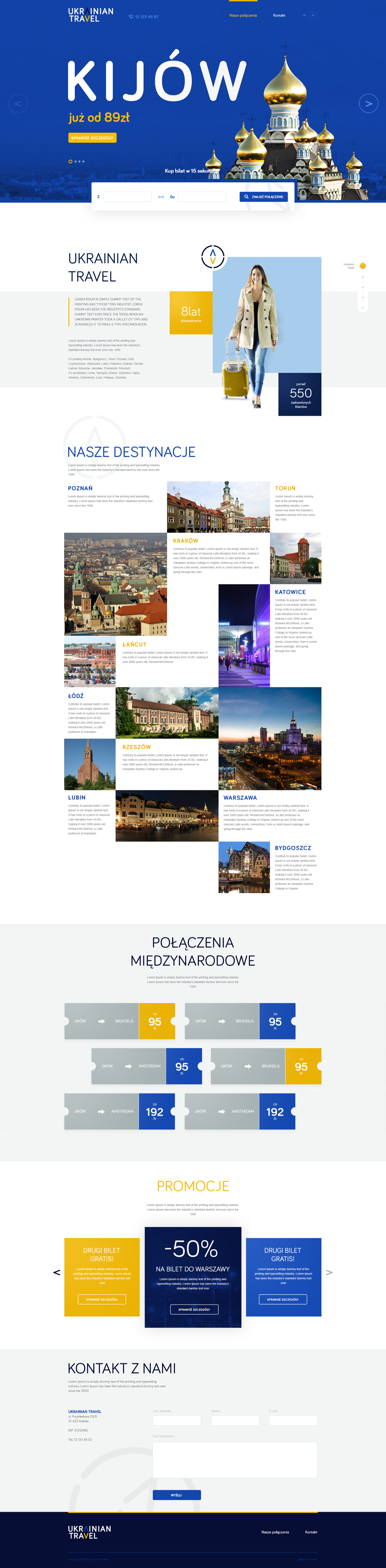 Ukraine.Travel transport services section