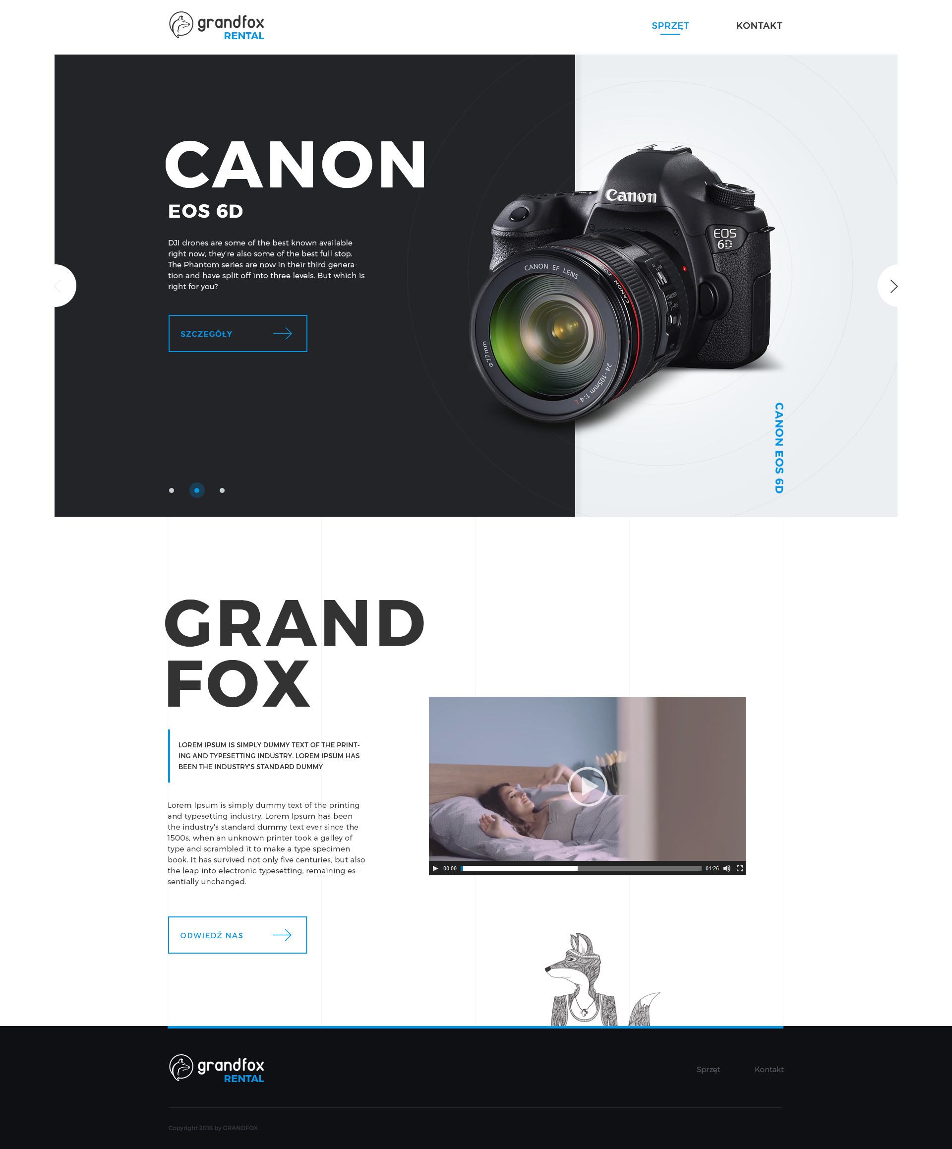 GrandFox Rental - wypożyczalnia sprzętu filmowego